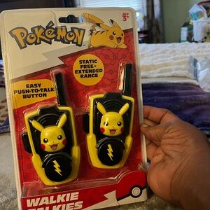 NEW Pokémon Pikachu Walkie Talkies – 2 Pack